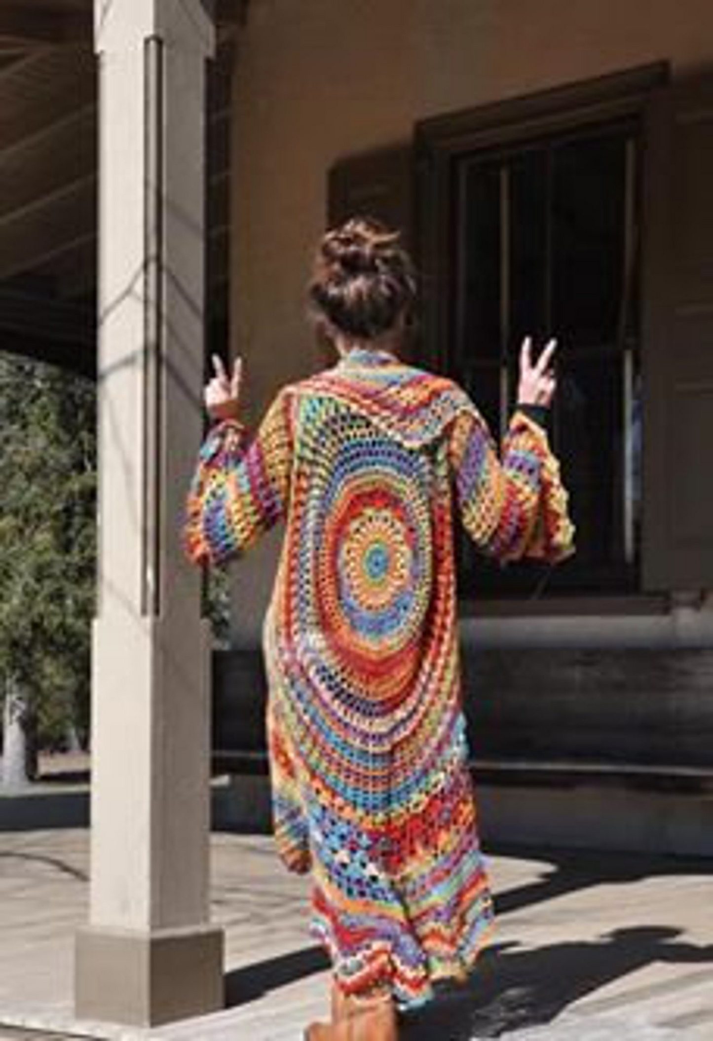 Bohemian Hippie Sweater Crochet Pattern