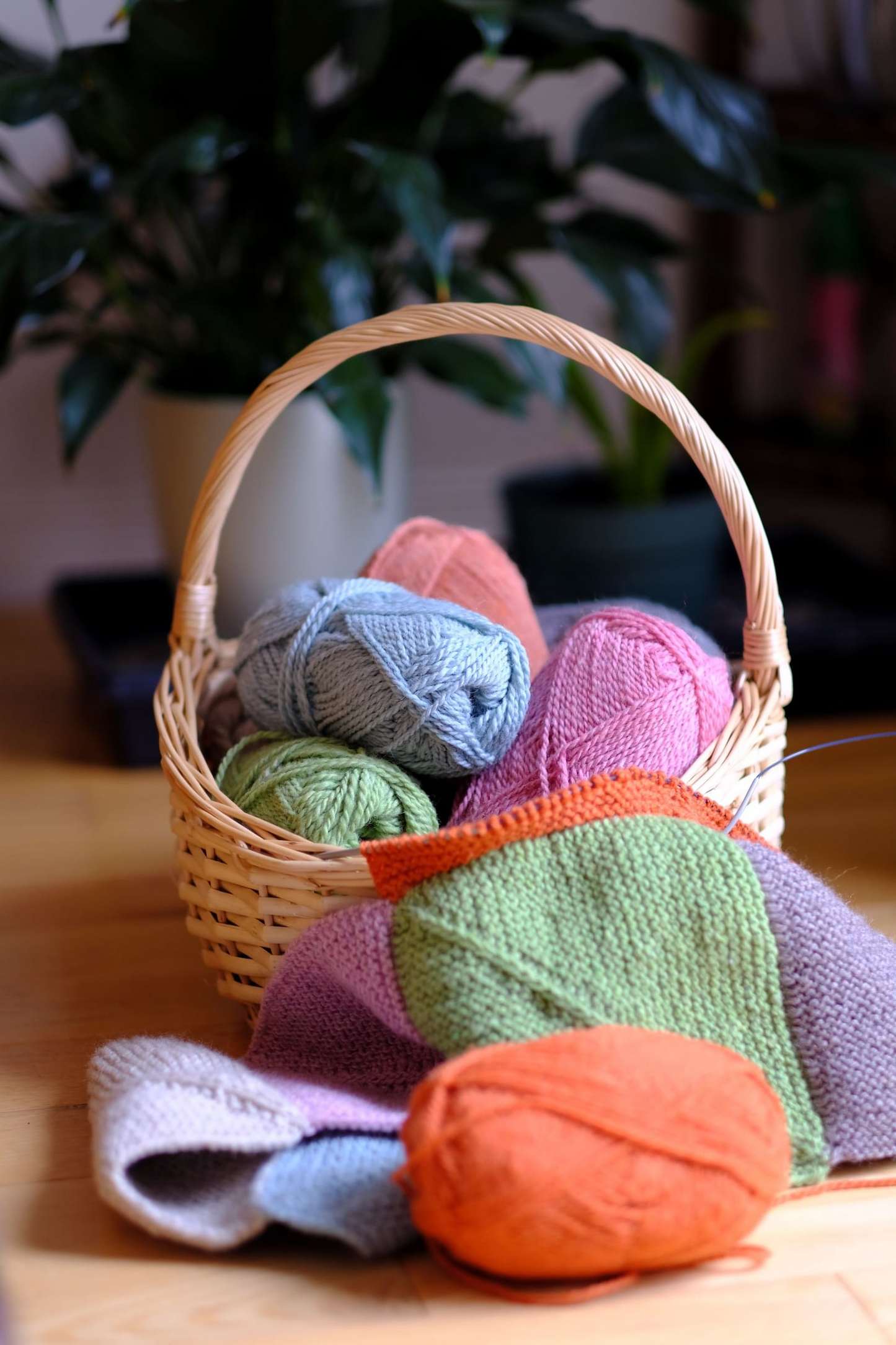 Mitered Square Blanket Knitting Pattern