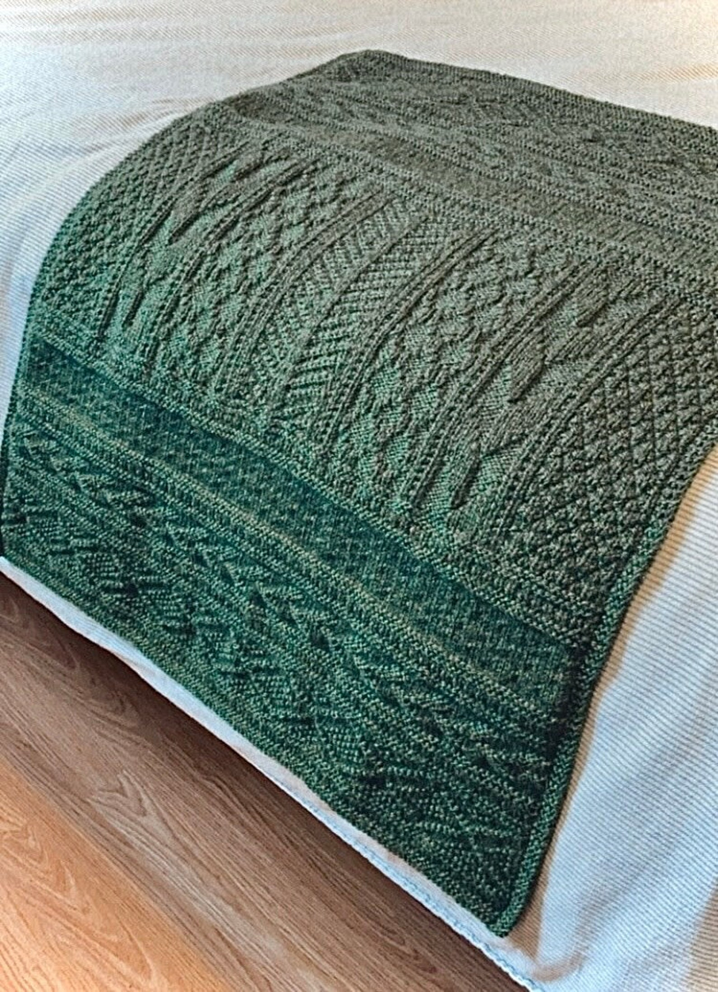 Easy Blanket Knitting Pattern