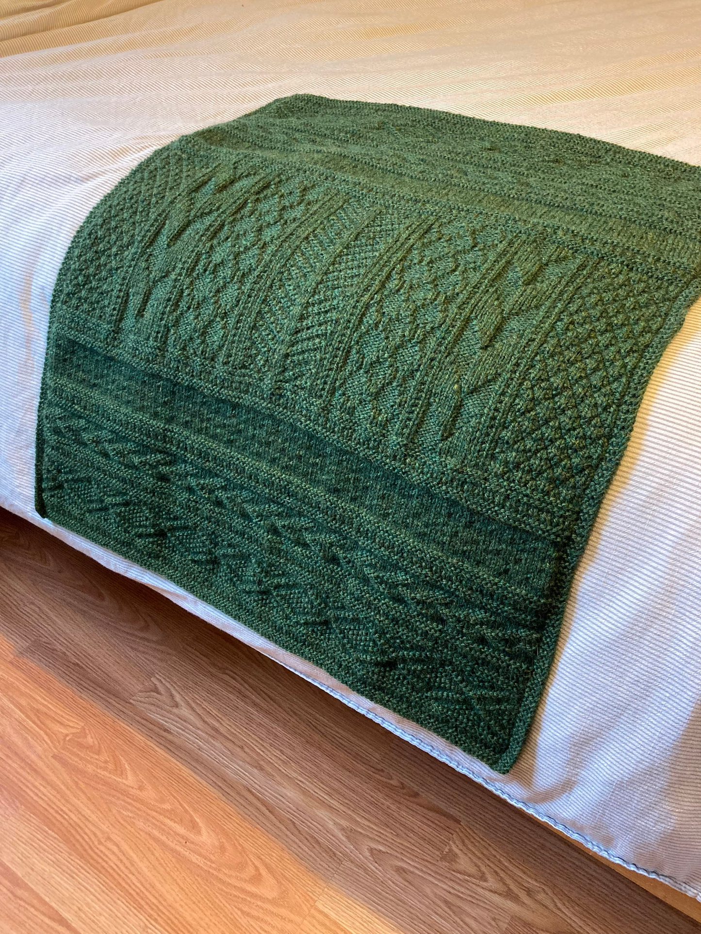Easy Blanket Knitting Pattern