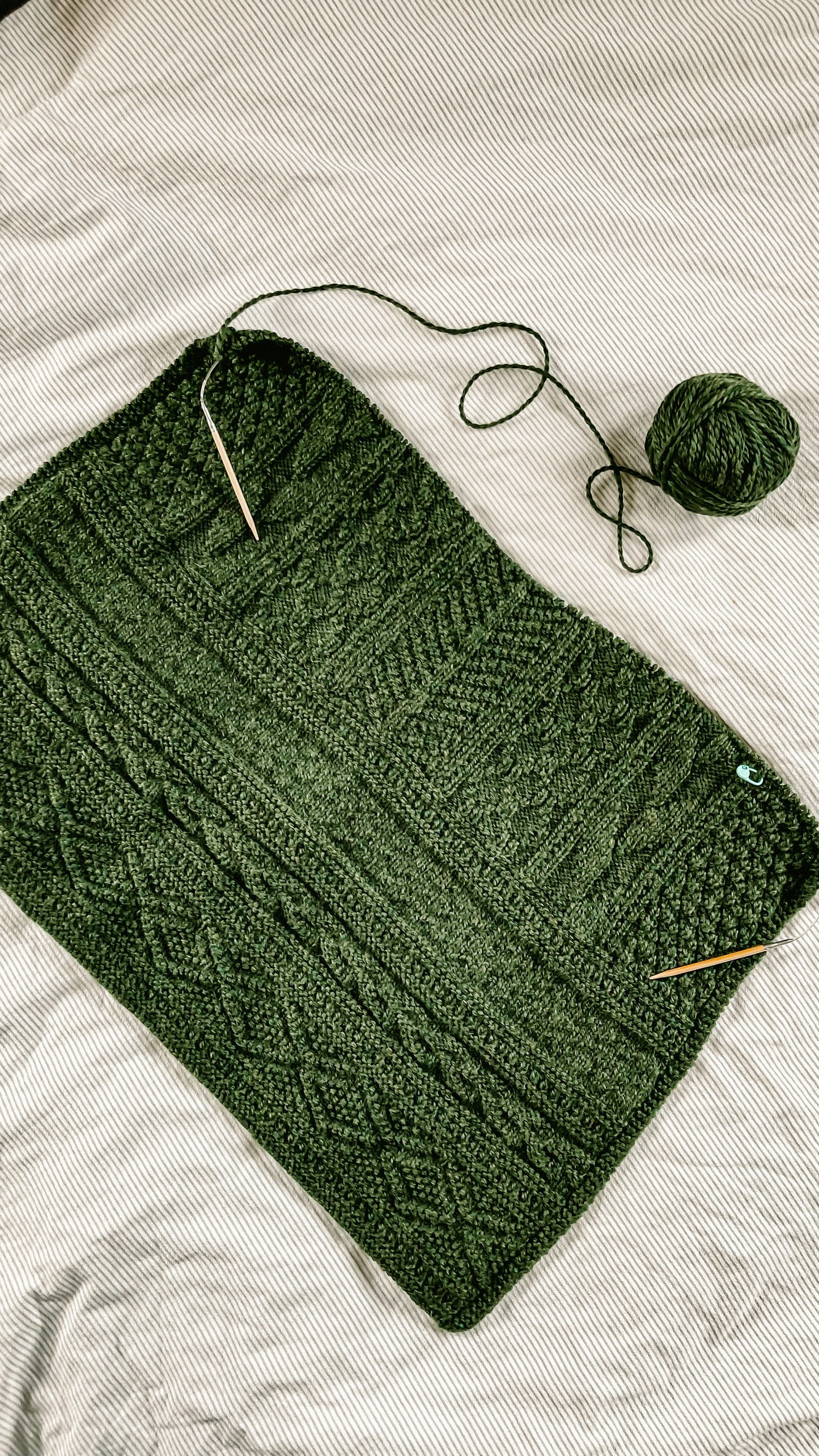 Easy Blanket Knitting Pattern