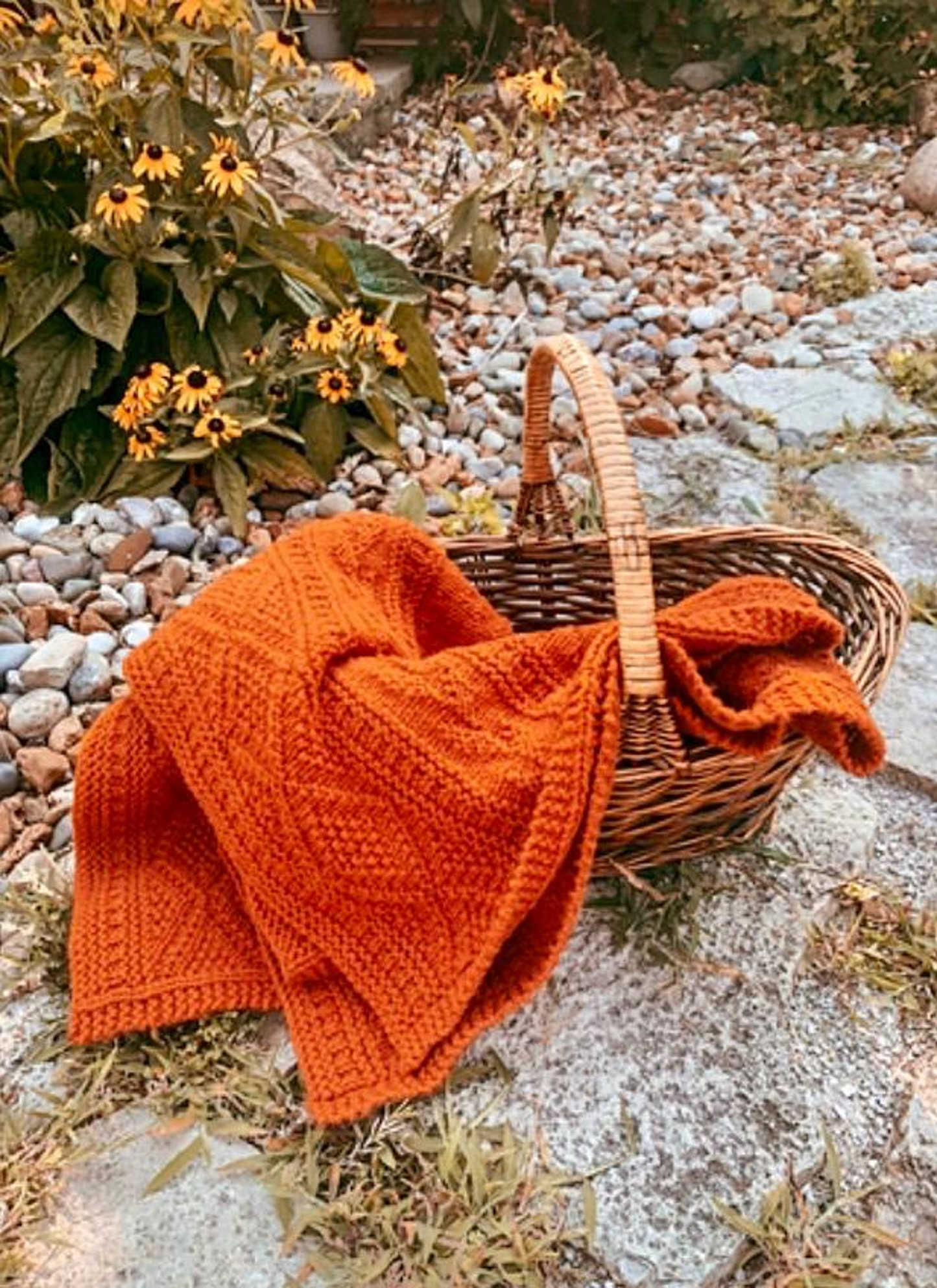 Easy Blanket Knitting Pattern
