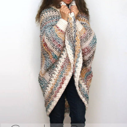 Luxe Oversized Shrug Crochet Pattern