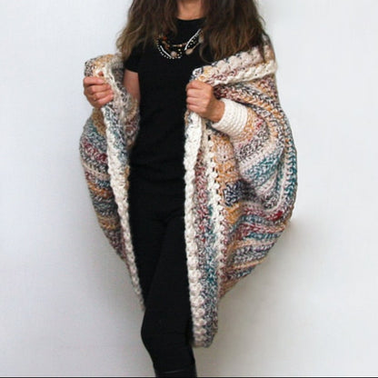 Luxe Oversized Shrug Crochet Pattern