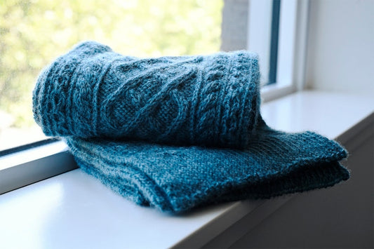 Classic Cables Scarf knitting pattern