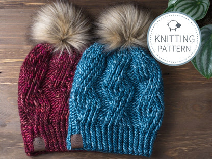 Raydale Hat - Knitting Pattern