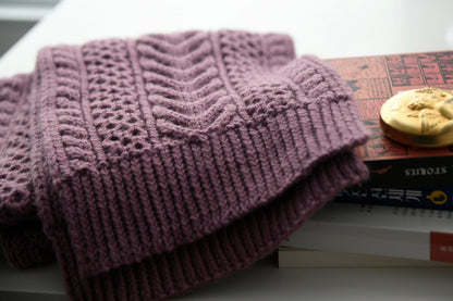 Retro Cables Scarf | knitting pattern