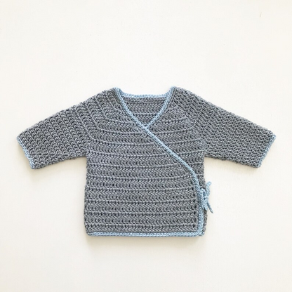 Baby Wrap Cardigan Crochet Pattern