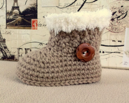 Crochet Baby Sweater, Bootie & Hat Pattern Pack