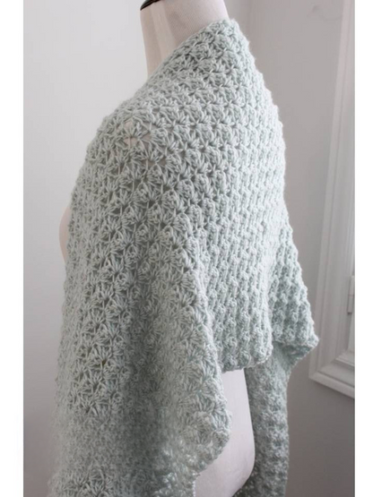 Textured Crochet Shawl Pattern