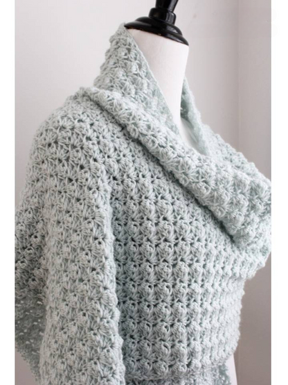 Textured Crochet Shawl Pattern