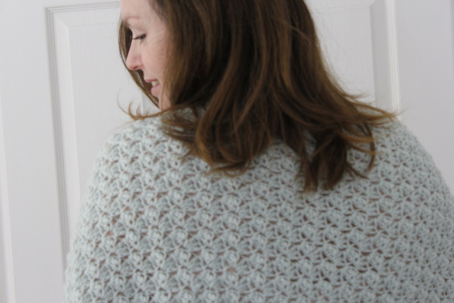 Textured Crochet Shawl Pattern