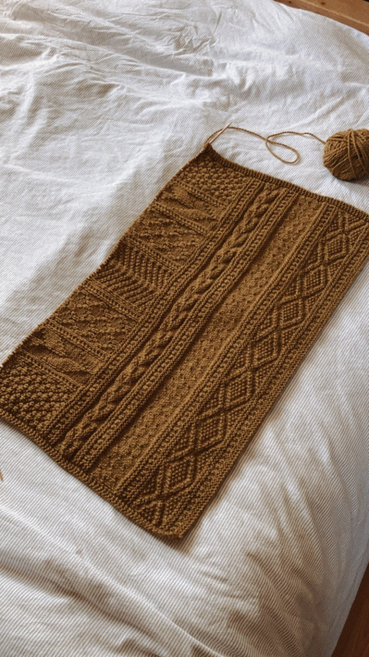 Easy Blanket Knitting Pattern