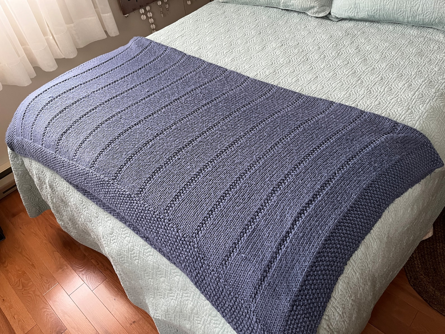 Throw Blanket Knitting Pattern