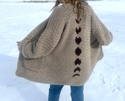 All My Phases Cardigan Crochet Pattern