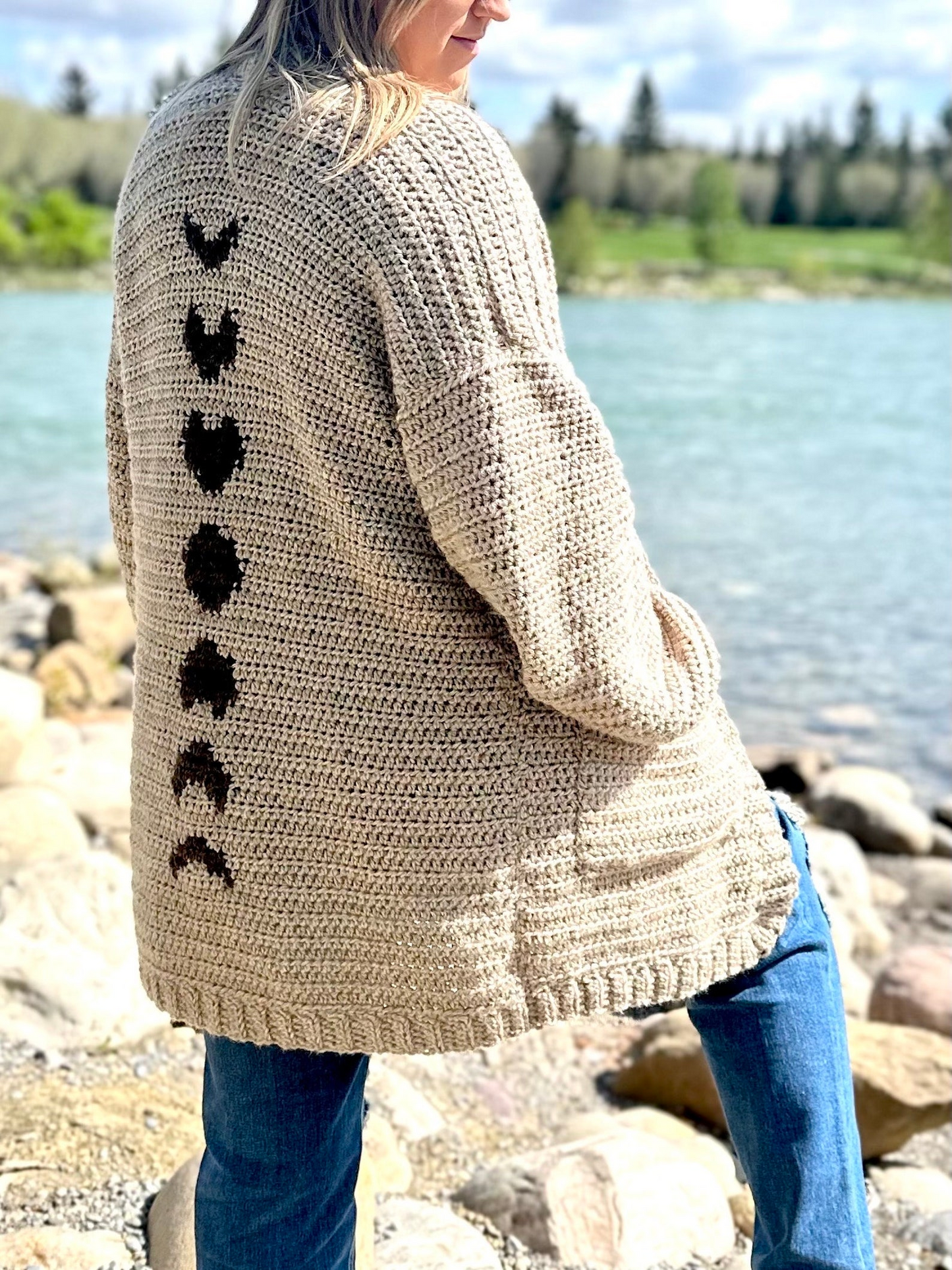 All My Phases Cardigan Crochet Pattern