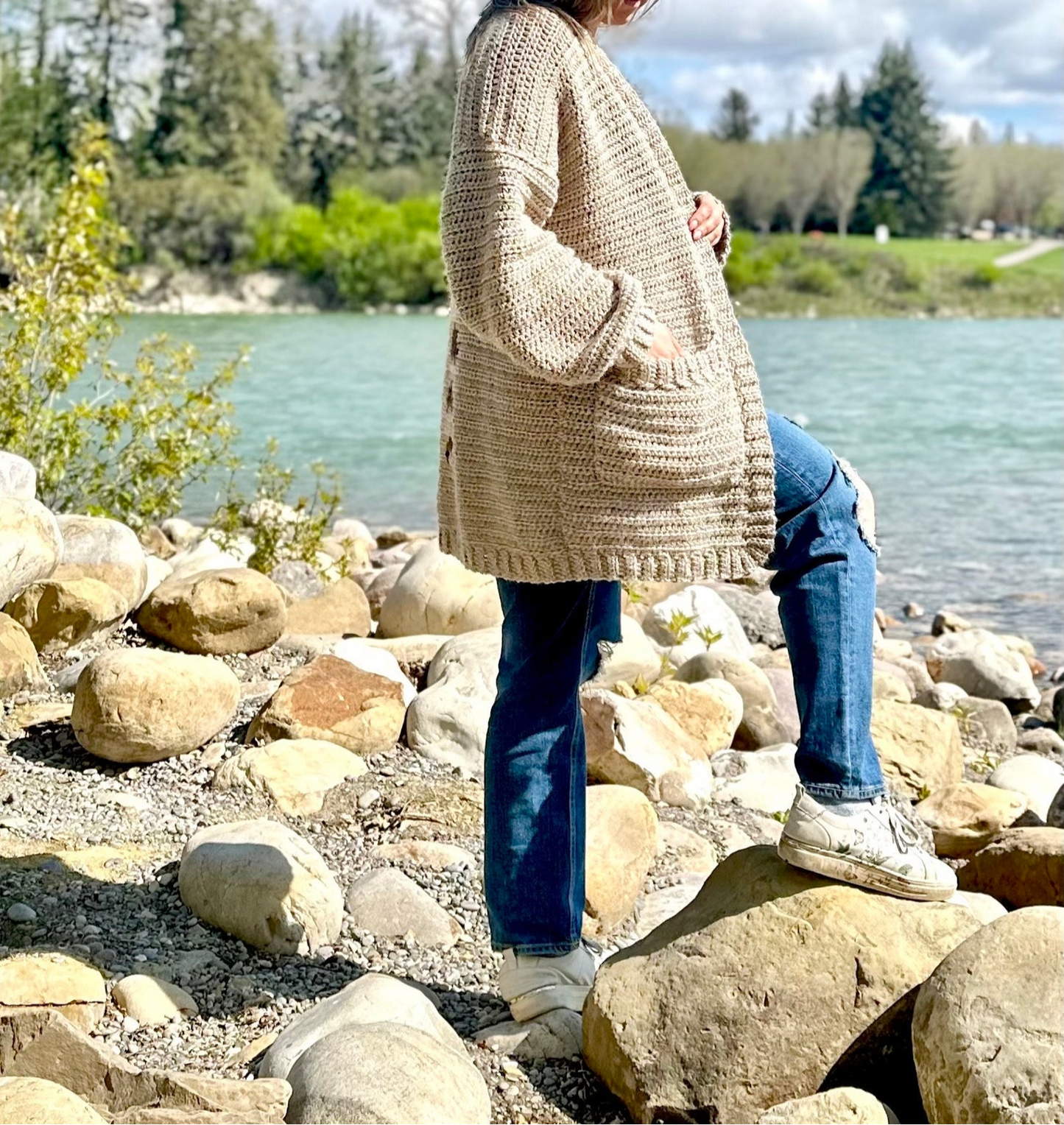 All My Phases Cardigan Crochet Pattern