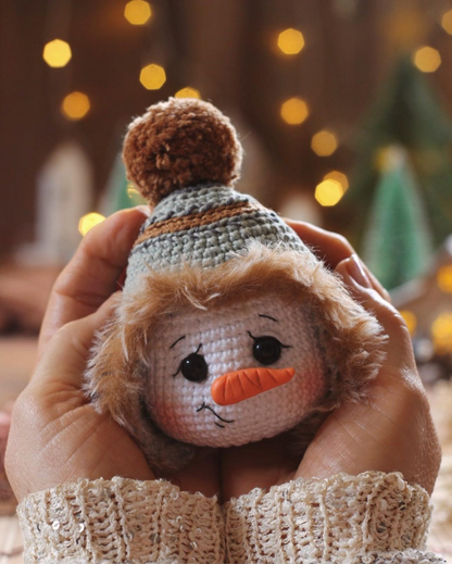 Snowman Amigurumi Crochet Pattern