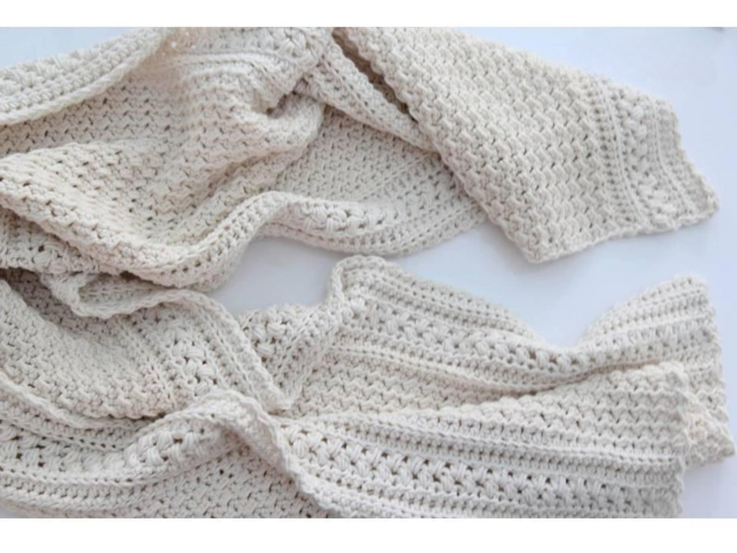 Rectangle Shawl Crochet Pattern