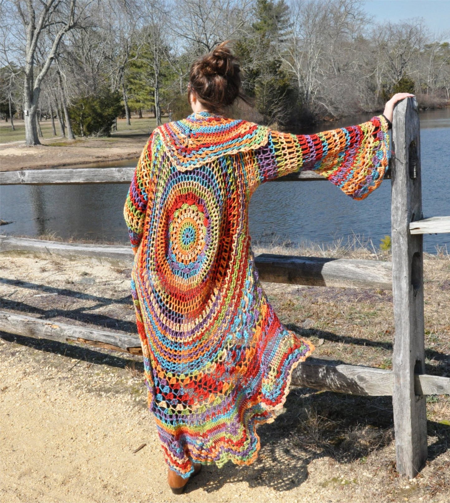 Bohemian Hippie Sweater Crochet Pattern